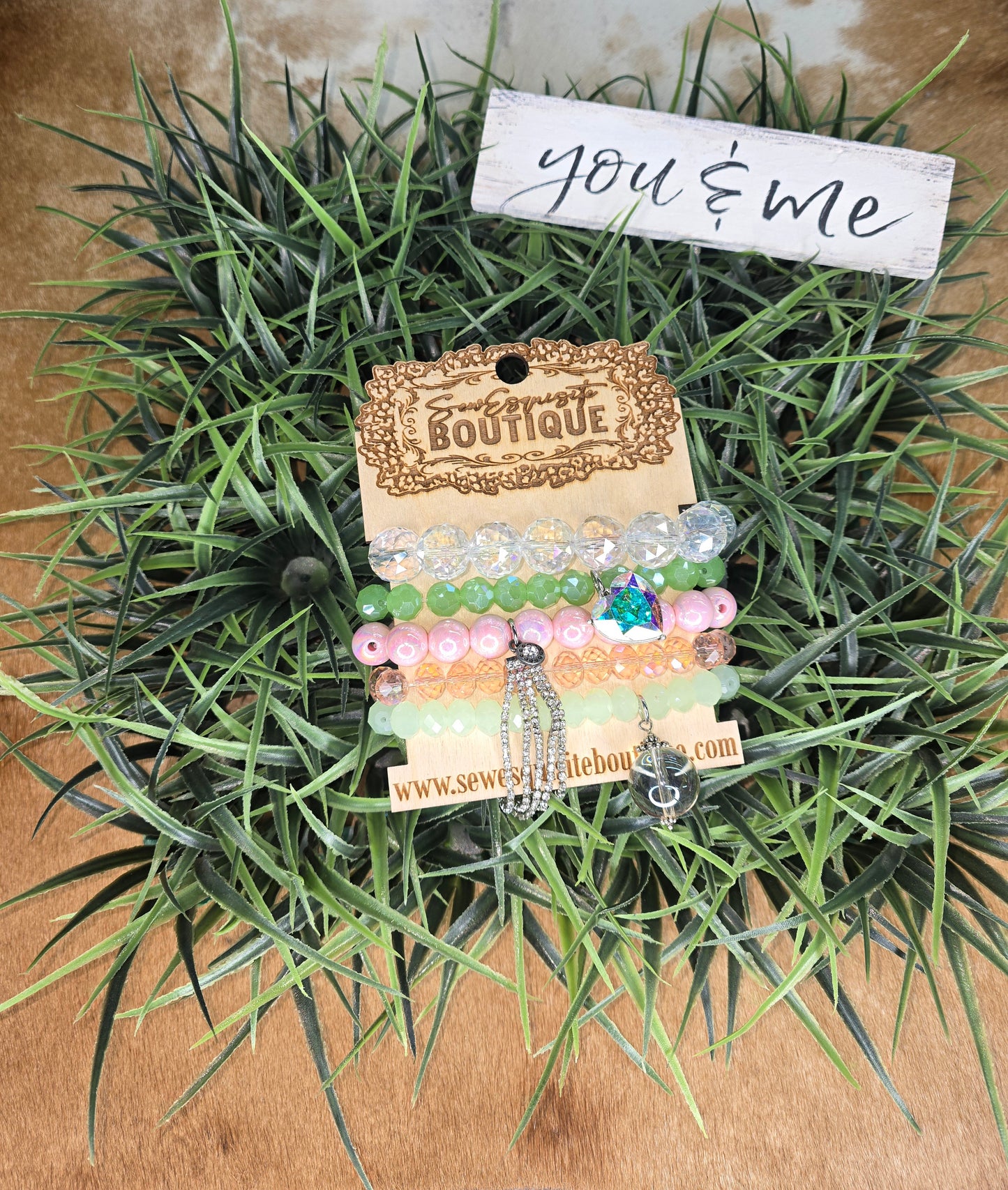 Blushing Mint Luxe Stack