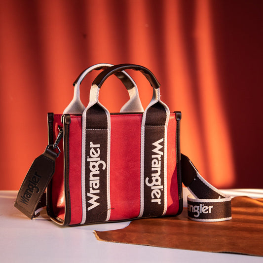 Wrangler Small Tote/Crossbody -Red